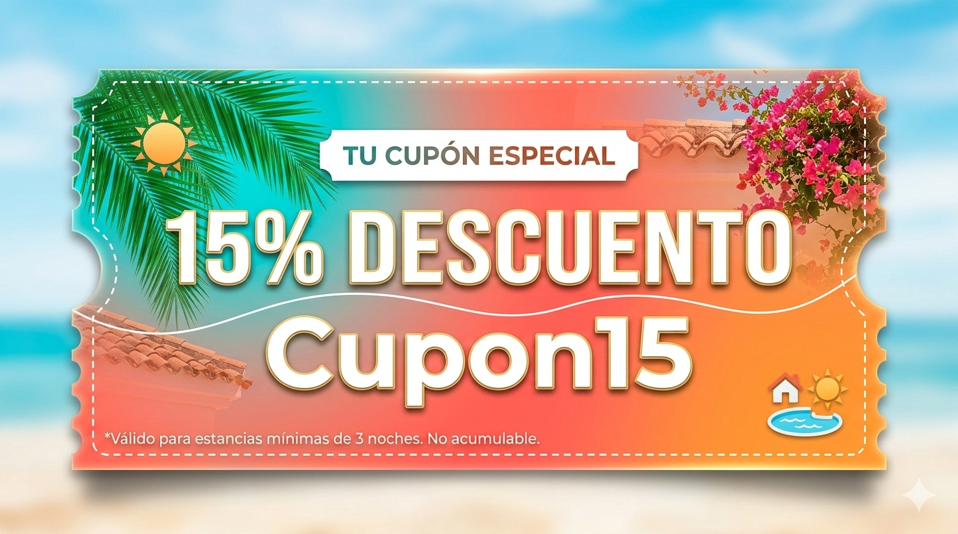 Cupón 15% Descuento